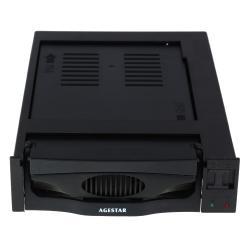 Корпуса и док-станции для жестких дисков Agestar Mobile rack (салазки) для HDD AGESTAR MR3-SATA(SW)-3F, черный