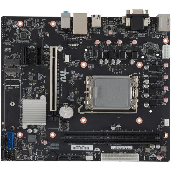 Материнская плата iRu H610M-VHD/D4M.2 LGA 1700, Intel H610, mATX, Ret