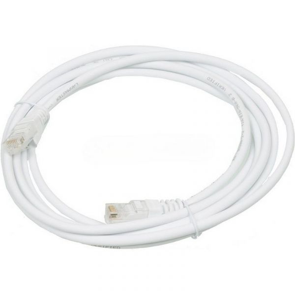 Патч-корд Lanmaster [lan-pc45/u5e-3.0-wh] 3 м, белый