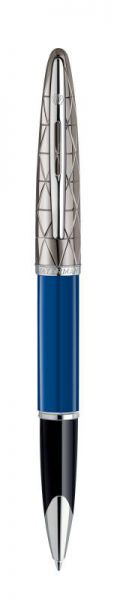 Ручка роллер WATERMAN Carene Obsession Blue Lacquer/Gunmetal Fblack (1904560)