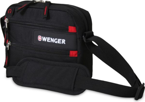Сумка Wenger 18322135 Horizontal Accessory Bag Black red